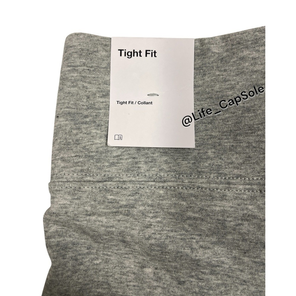 Size S Nike Biker Shorts Sportswear Classic Wns High Waisted 8"  DB3905-063 Gray - Picture 6 of 7